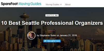 Seattle's Top 10 Professional Organizers