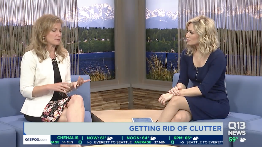 Six Easy Steps to Declutter with Q13 Fox News